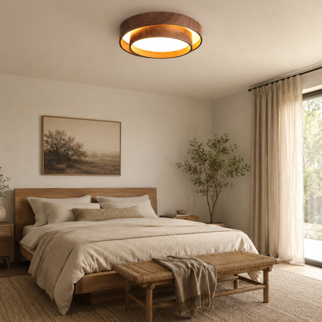 Aroven Wood Ceiling Light 7
