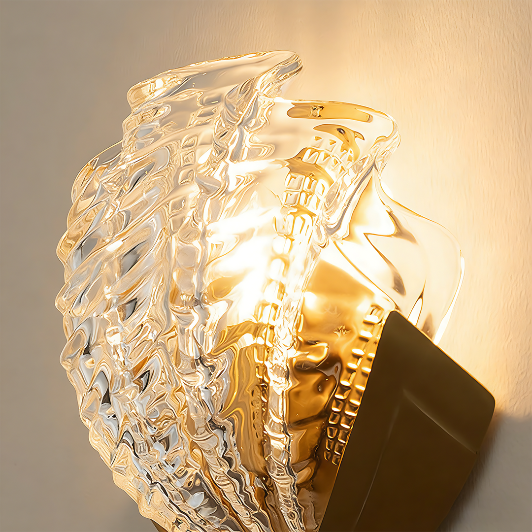 Art Deco Shell Wall Lamp