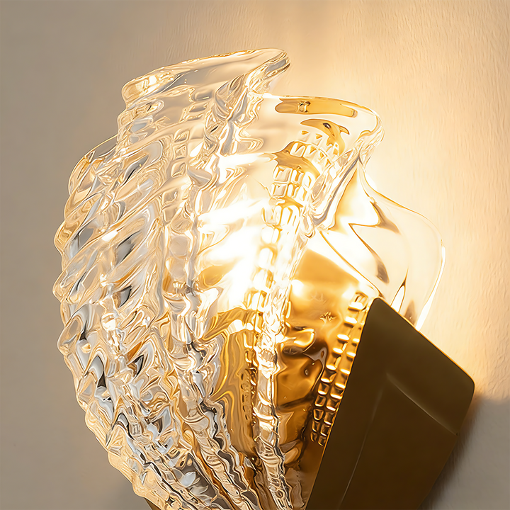 Art Deco Shell Wall Lamp