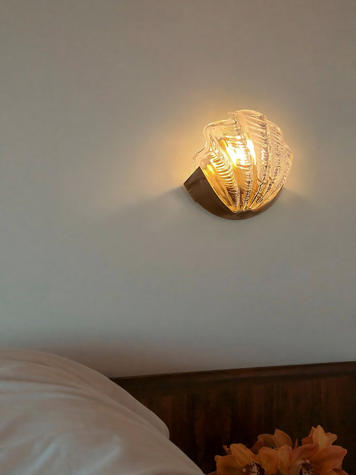 Art Deco Shell Wall Lamp