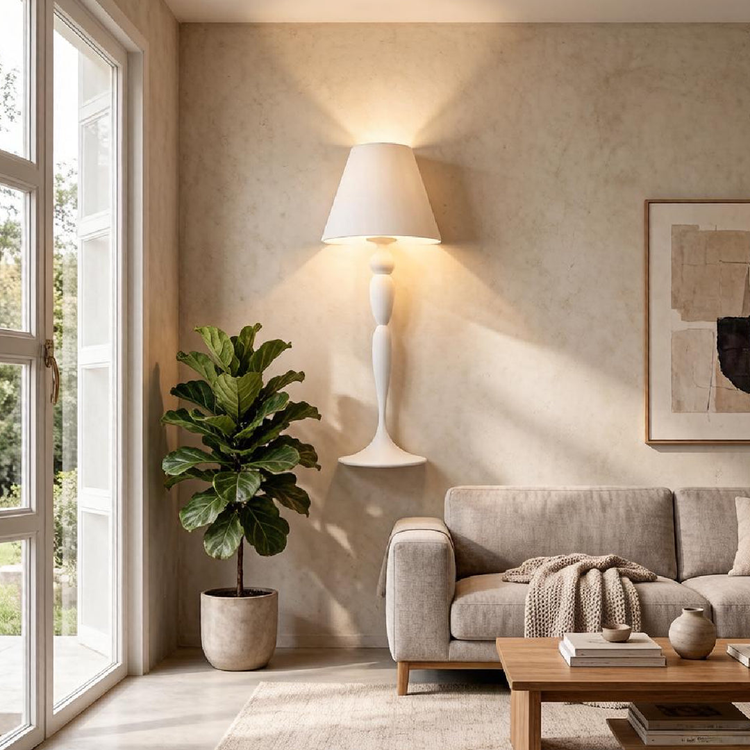 Art Plaster Wal Lamp 8