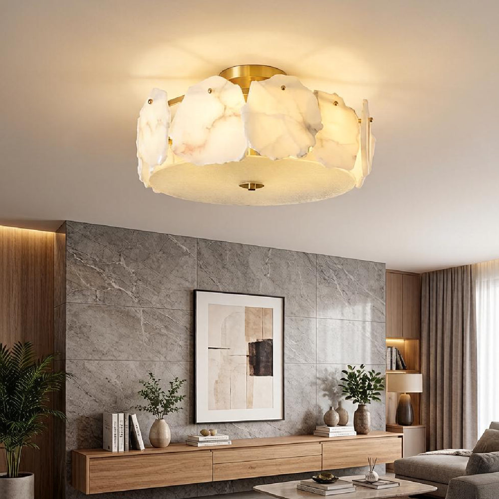 Artze Alabaster Ceiling Light 5