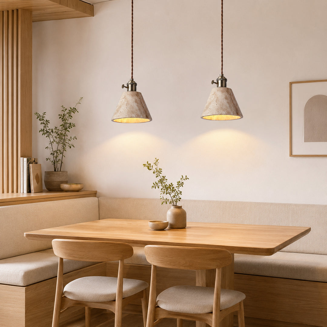 Arvell Travertine Pendant Light 2