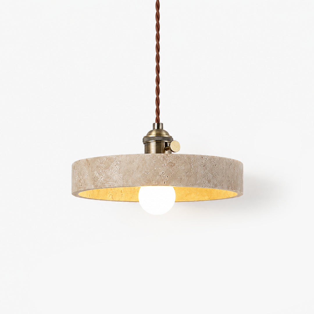 Arvell Travertine Pendant Light 12
