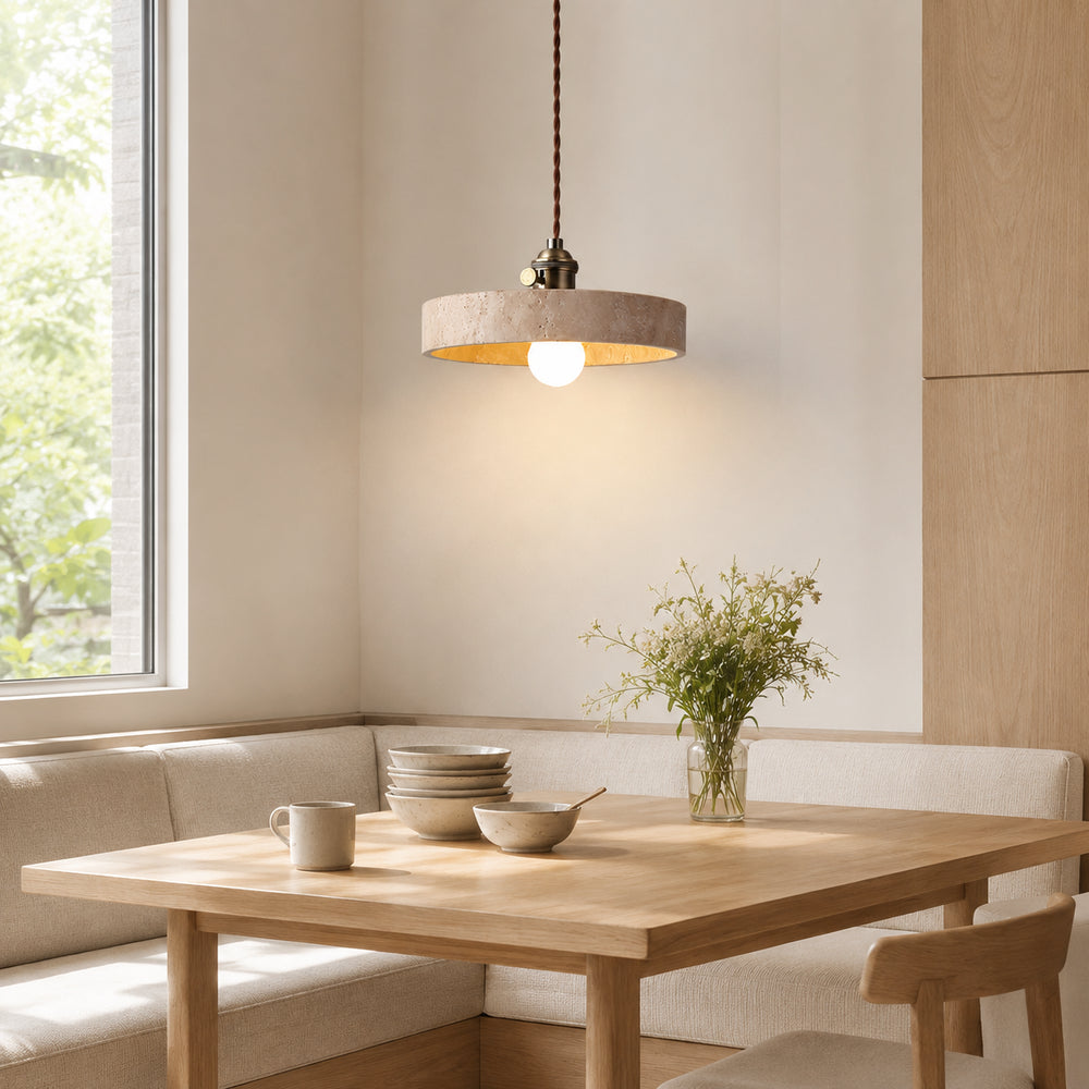 Arvell Travertine Pendant Light 4