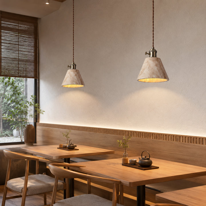 Arvell Travertine Pendant Light 5
