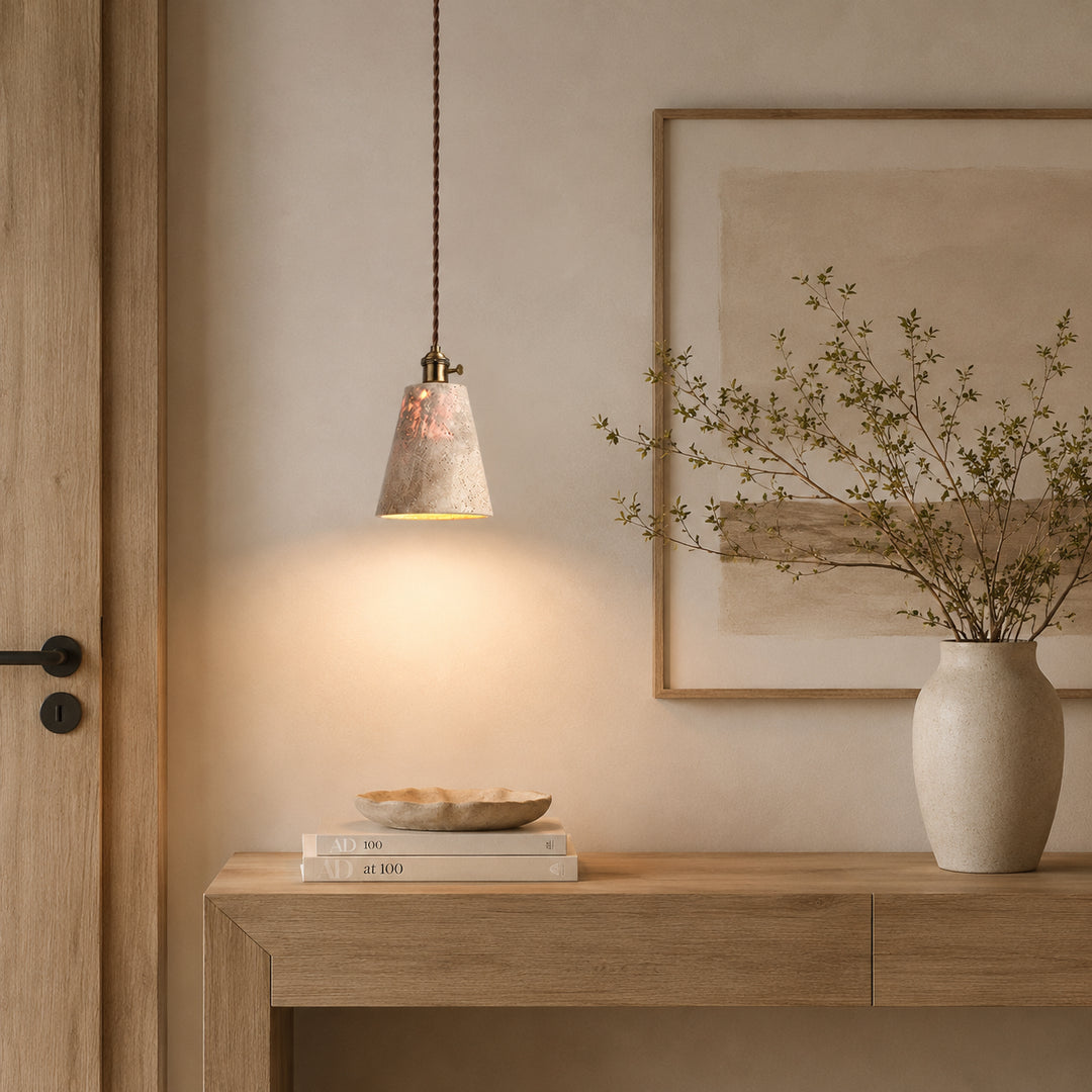 Arvell Travertine Pendant Light 7
