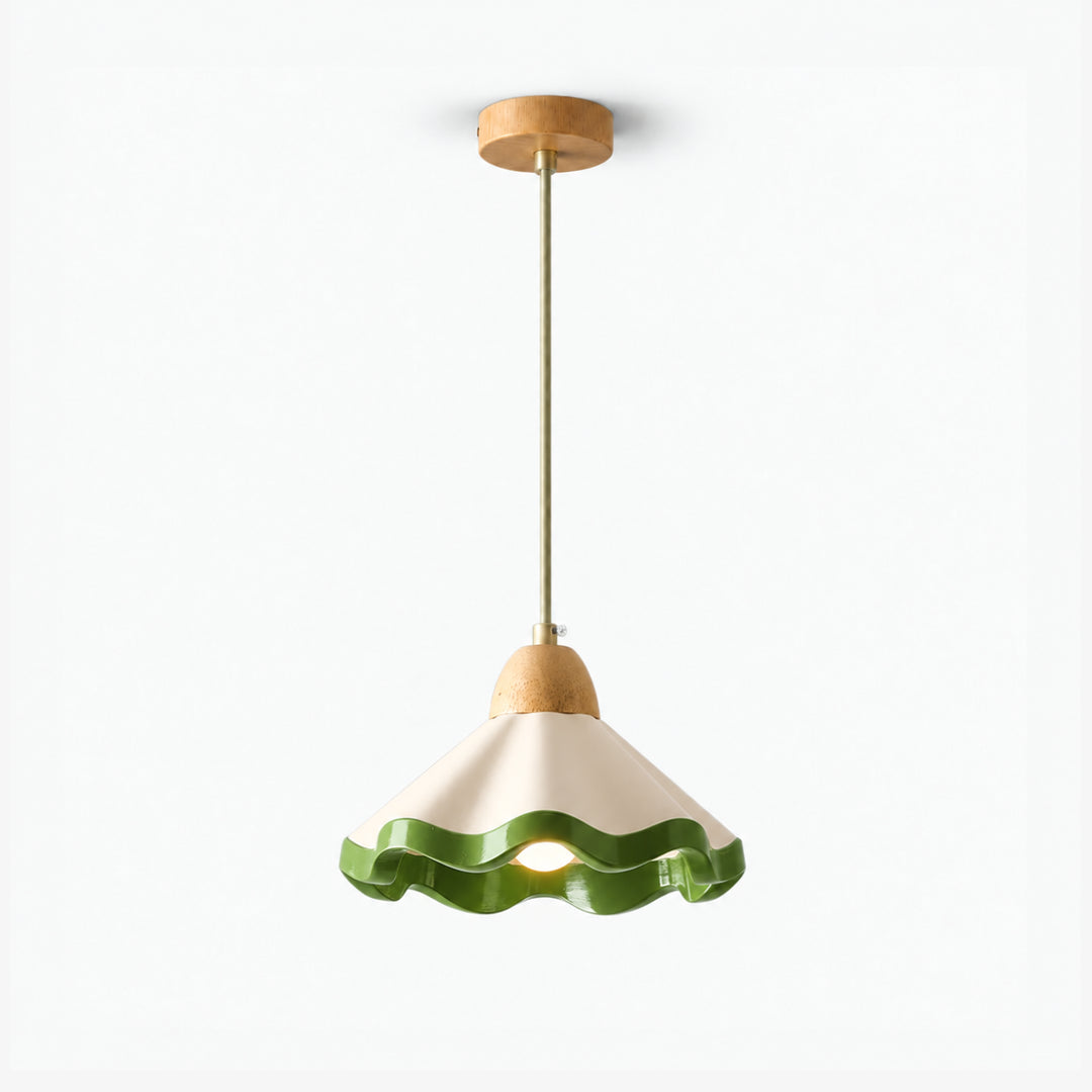 Arvessa Scalloped Pendant Light 1