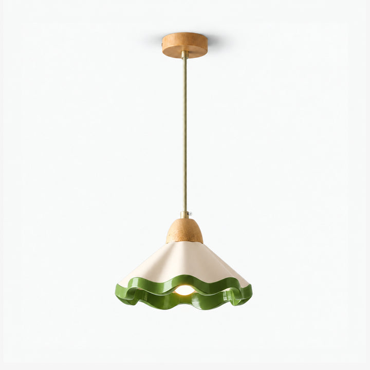 Arvessa Scalloped Pendant Light 1