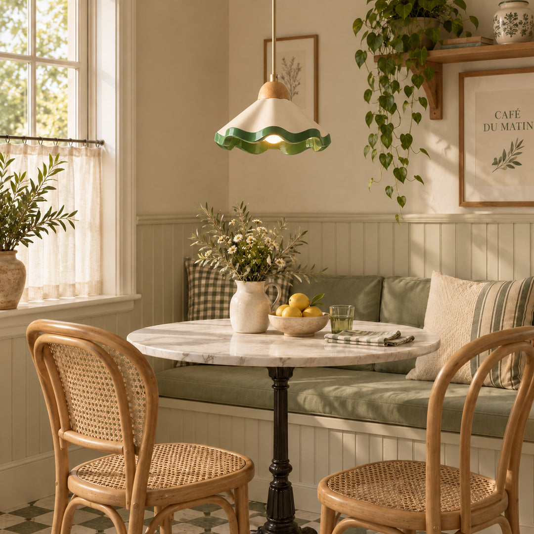 Arvessa Scalloped Pendant Light 5
