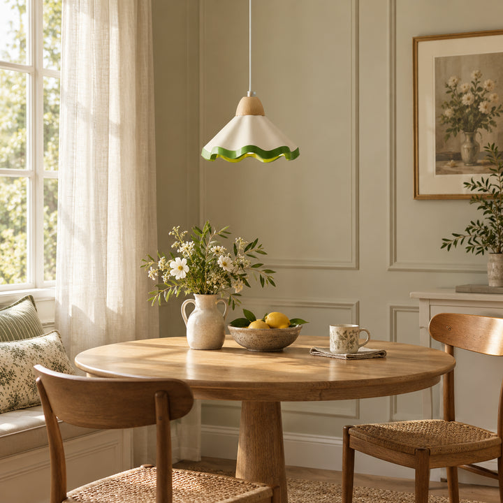 Arvessa Scalloped Pendant Light 6