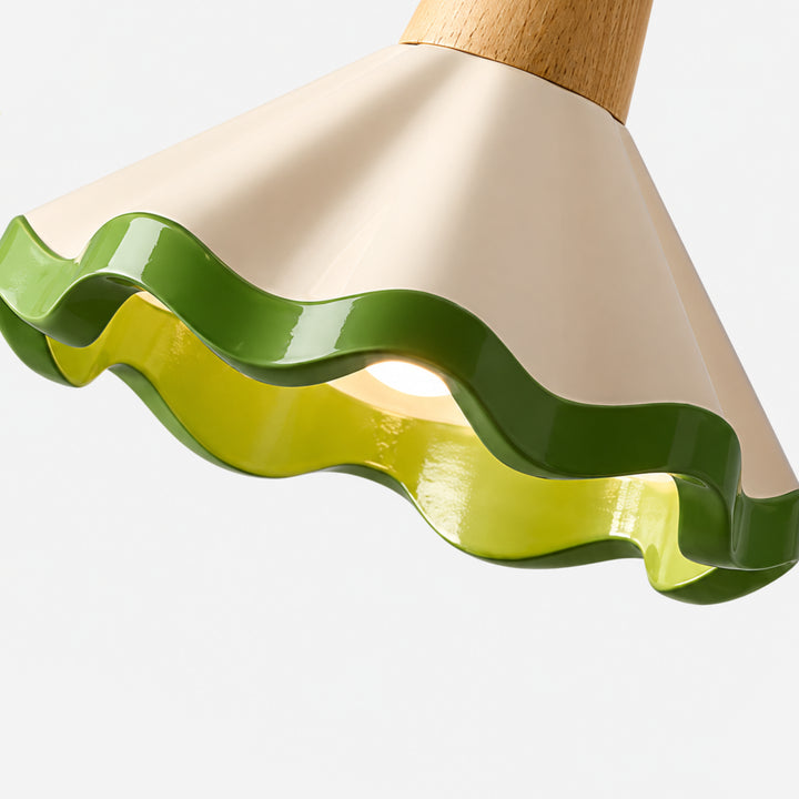 Arvessa Scalloped Pendant Light 7