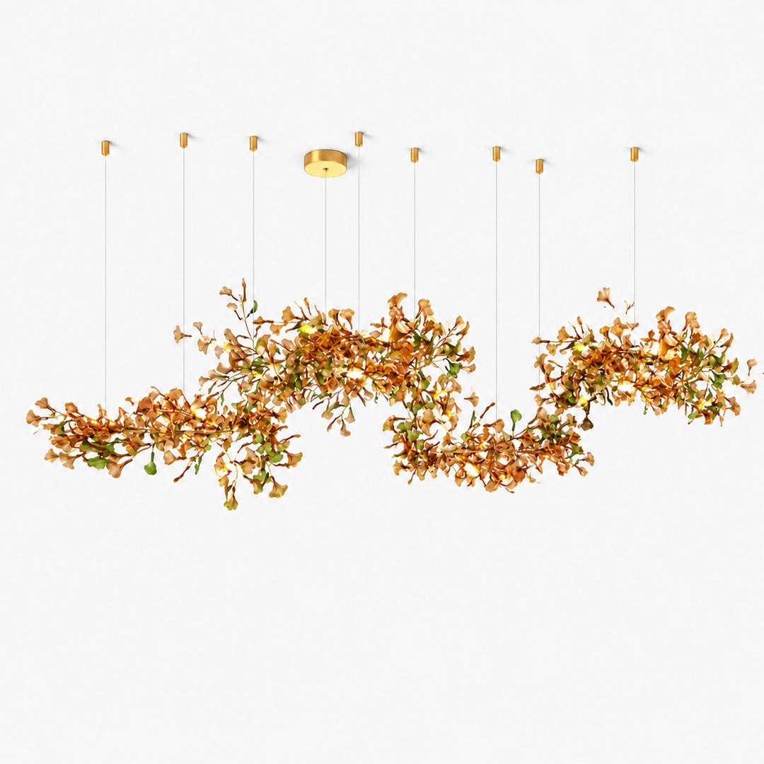 Arvion Gingko Long Chandelier 1
