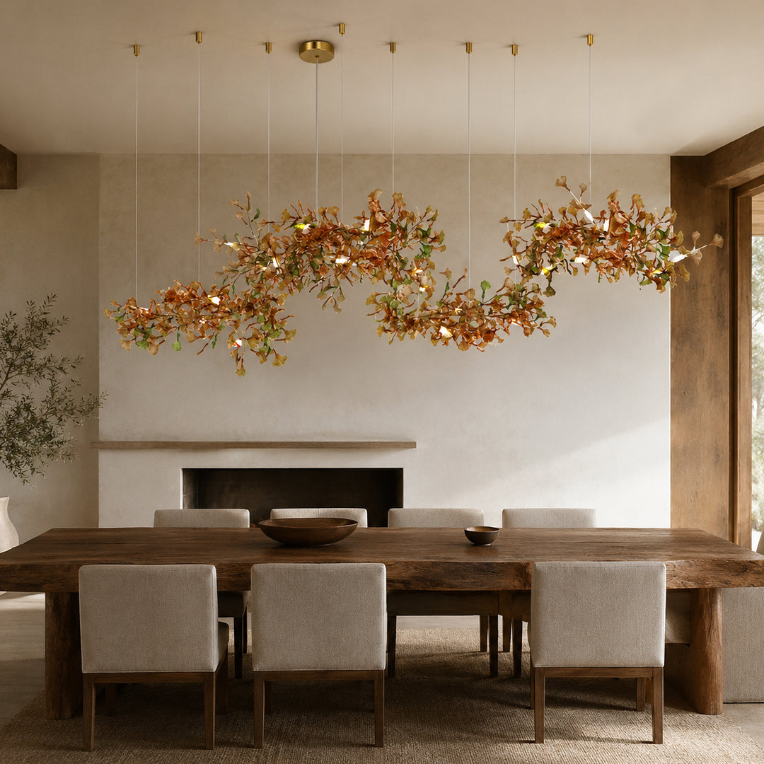 Arvion Gingko Long Chandelier 10