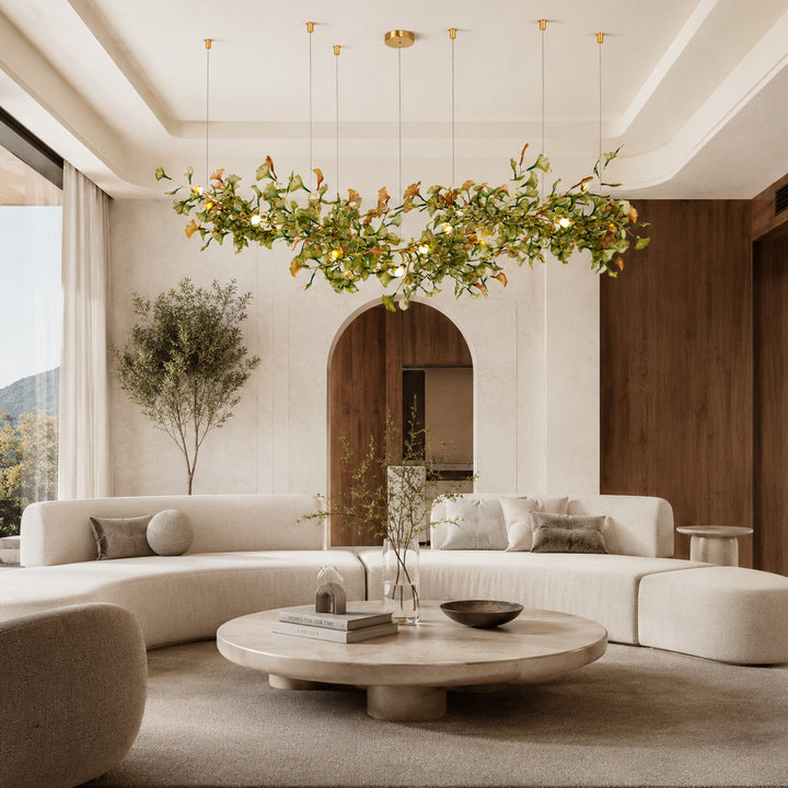 Arvion Gingko Long Chandelier 15