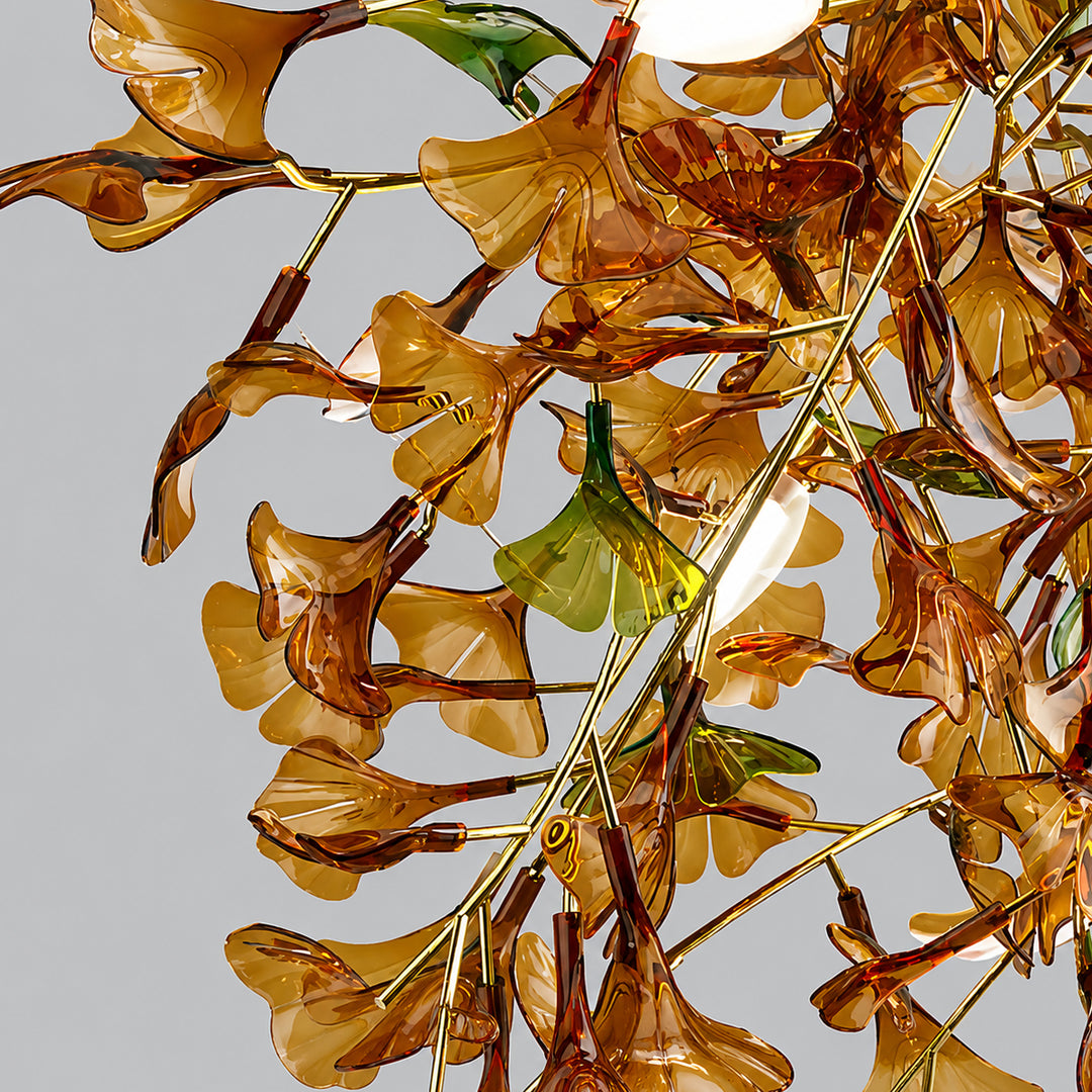 Arvion Gingko Long Chandelier 16