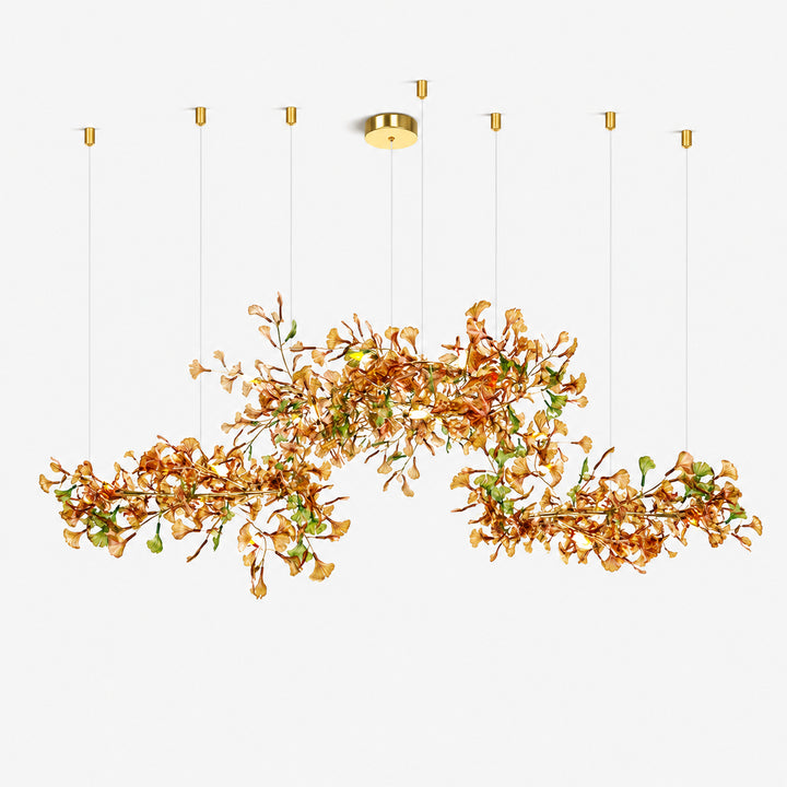 Arvion Gingko Long Chandelier 6