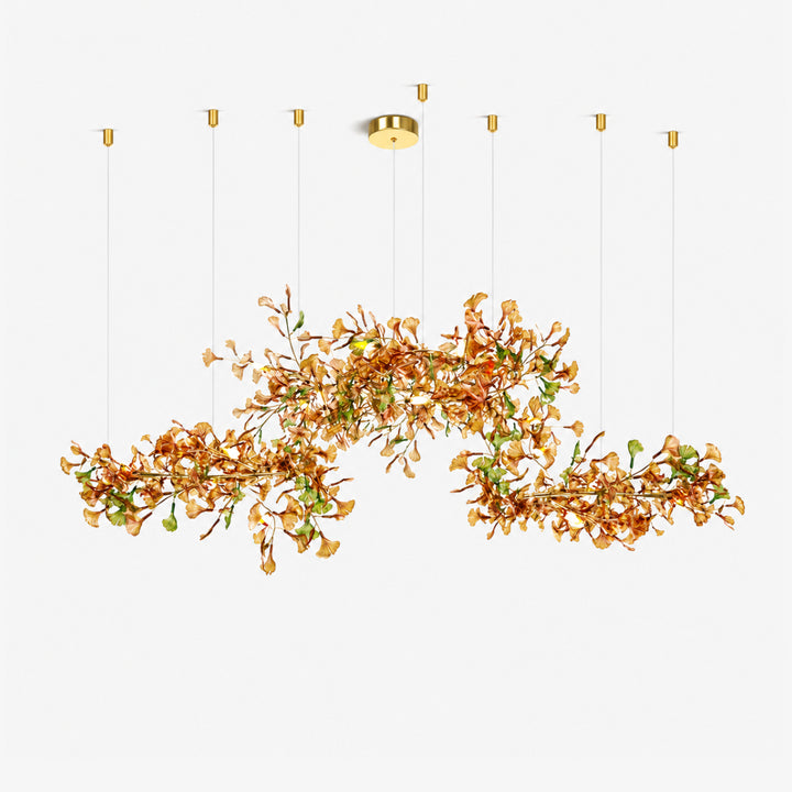 Arvion Gingko Long Chandelier 7