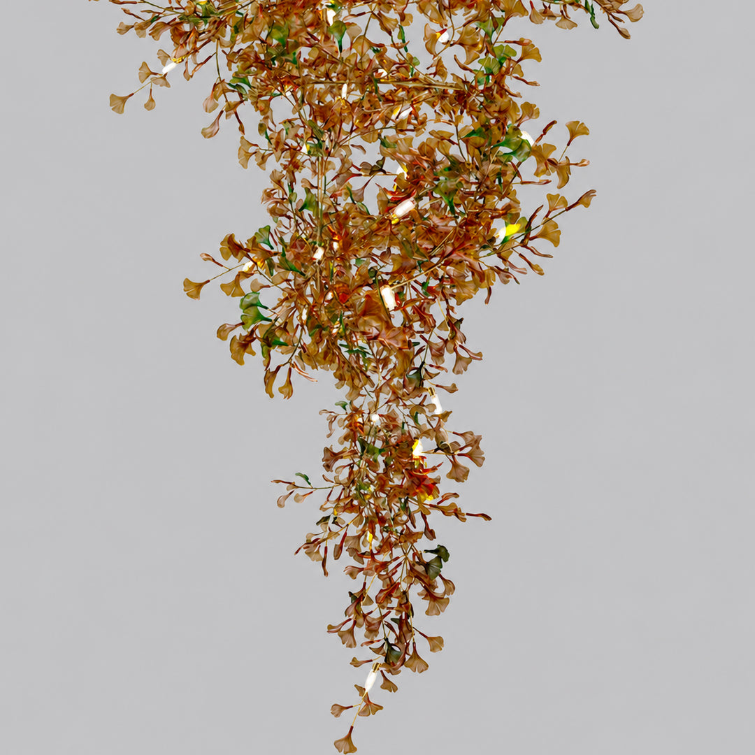 Arvion Ginkgo Leaf Vertical Chandelier 17