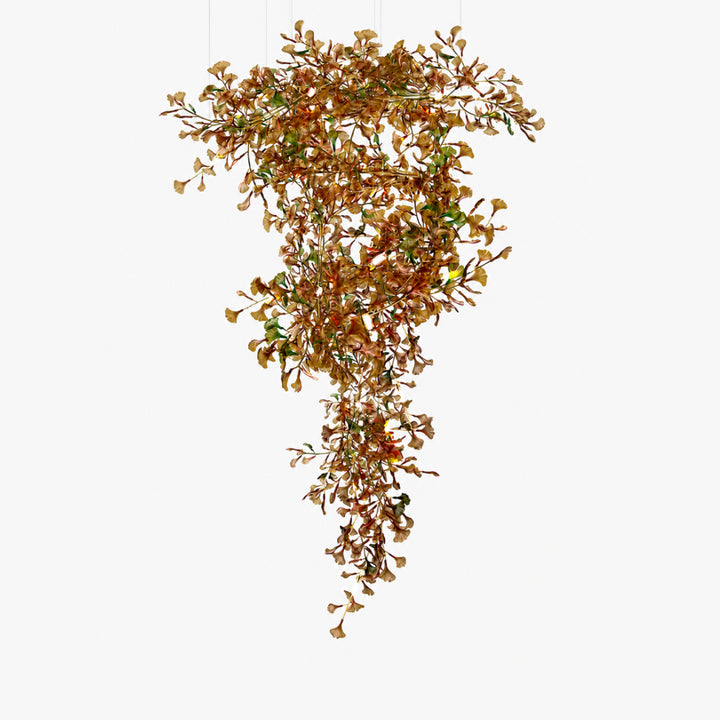 Arvion Ginkgo Leaf Vertical Chandelier 5