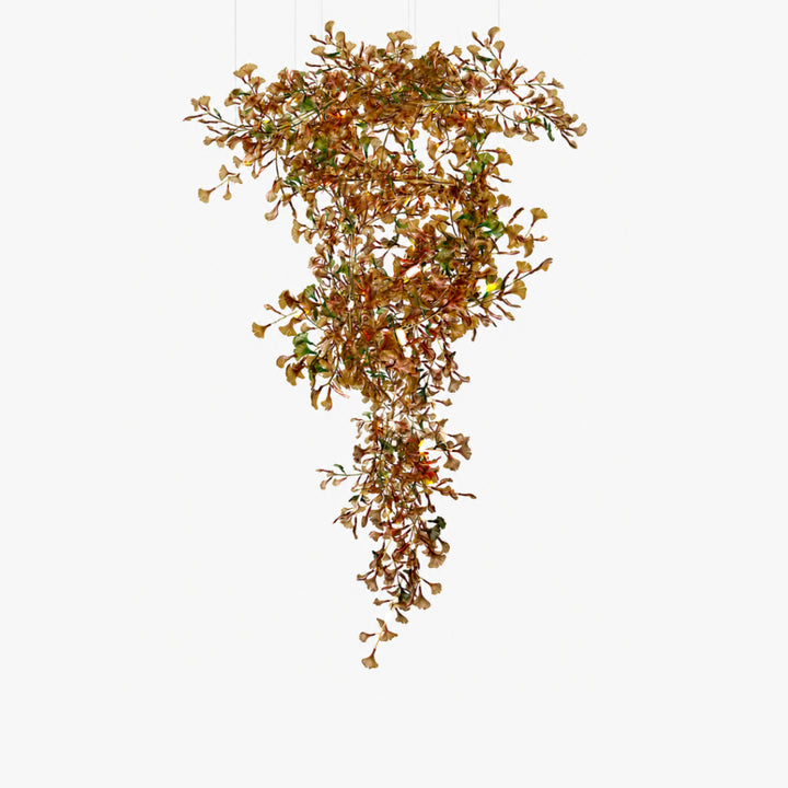 Arvion Ginkgo Leaf Vertical Chandelier 6