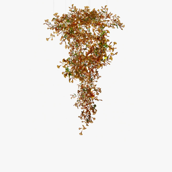 Arvion Ginkgo Leaf Vertical Chandelier 9