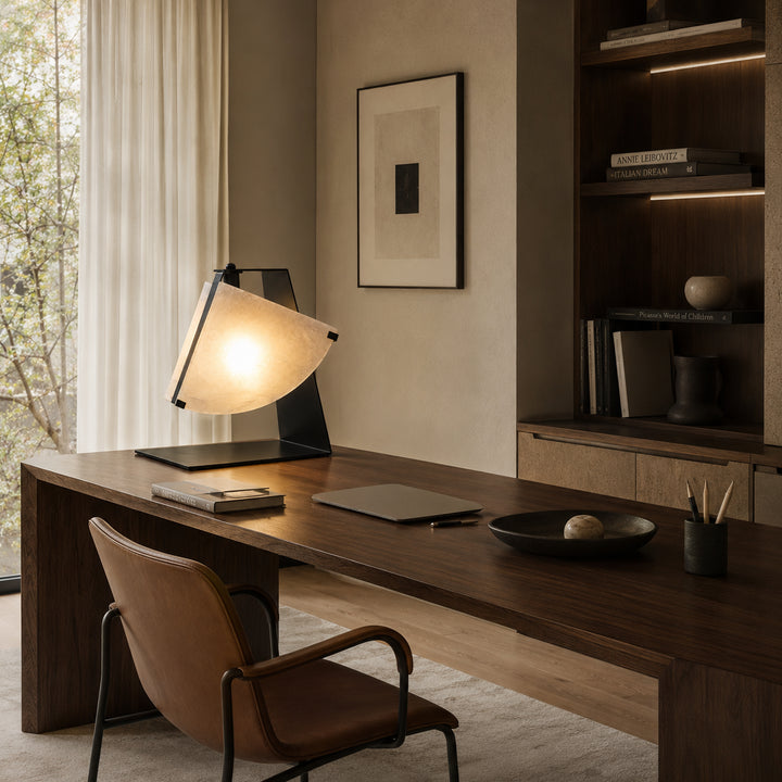 Arvona Alabaster Table Lamp 4