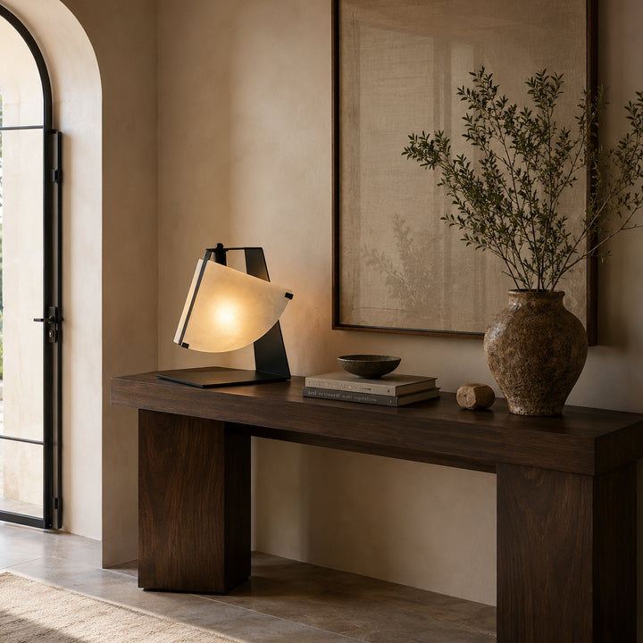 Arvona Alabaster Table Lamp 5