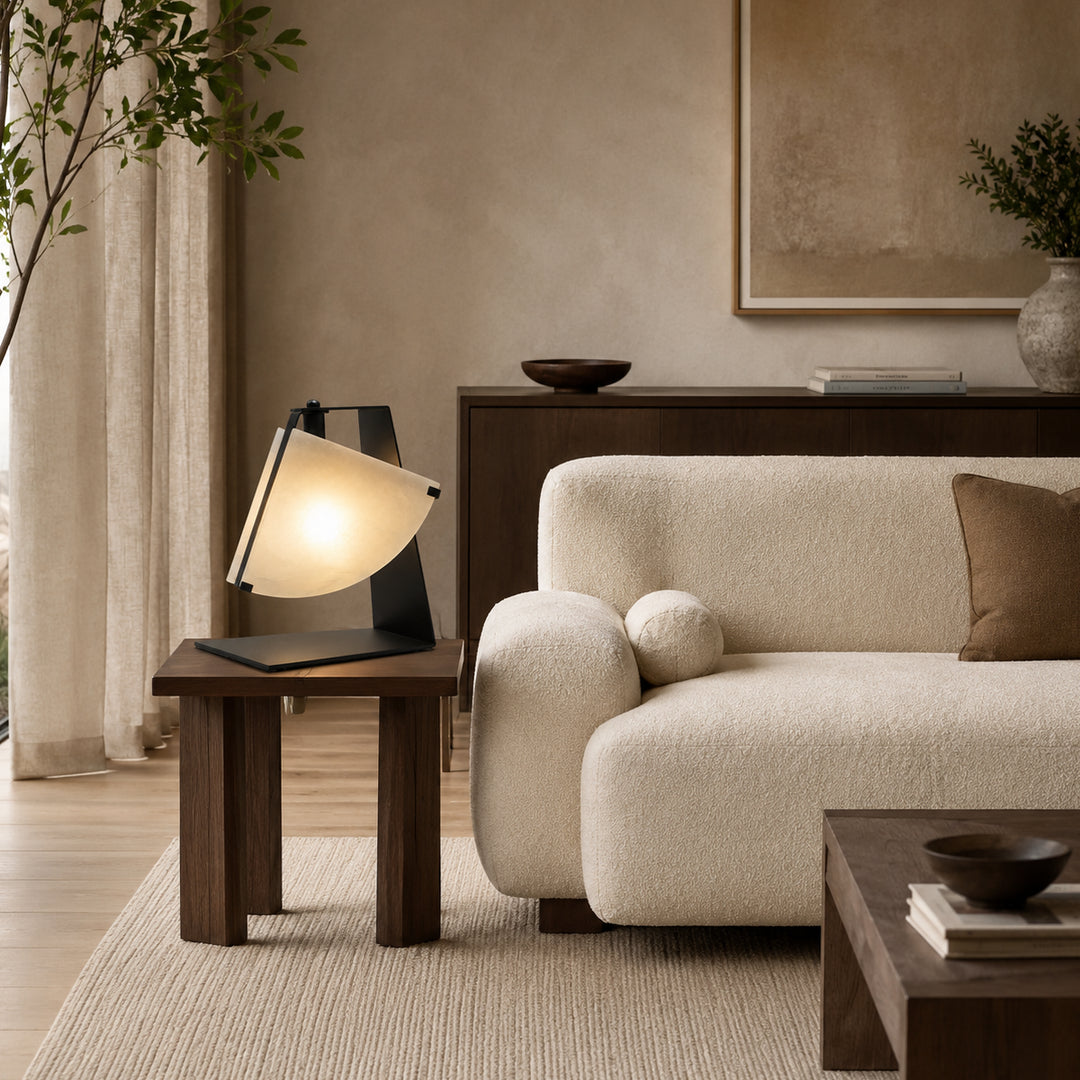 Arvona Alabaster Table Lamp 7