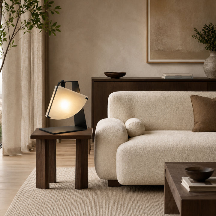 Arvona Alabaster Table Lamp 7