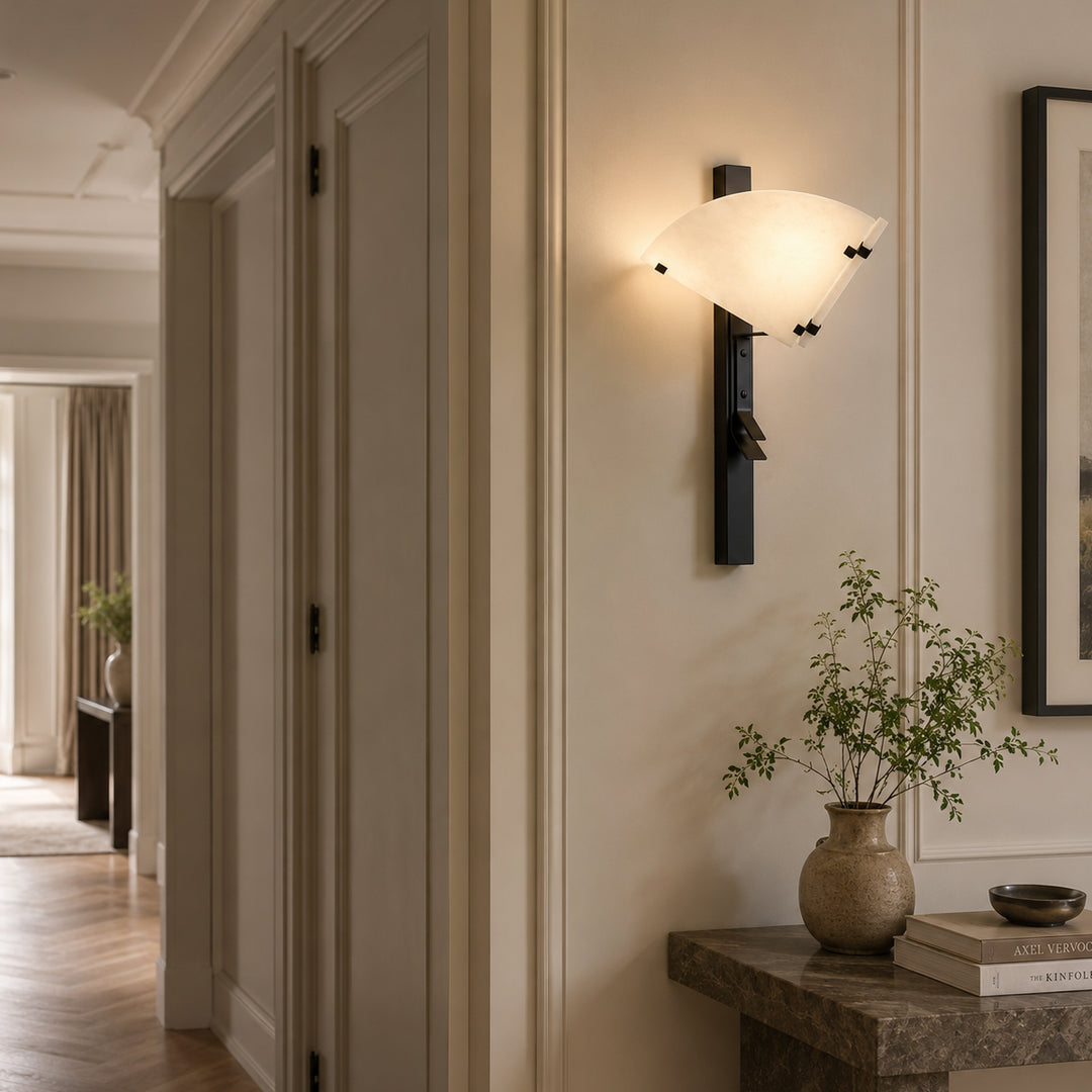 Arvona Alabaster Wall Lamp 3