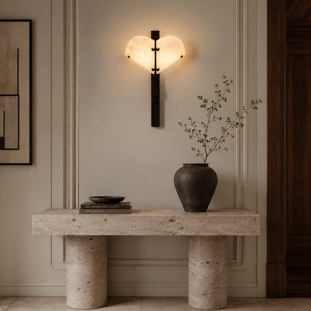 Arvona Alabaster Wall Lamp 4