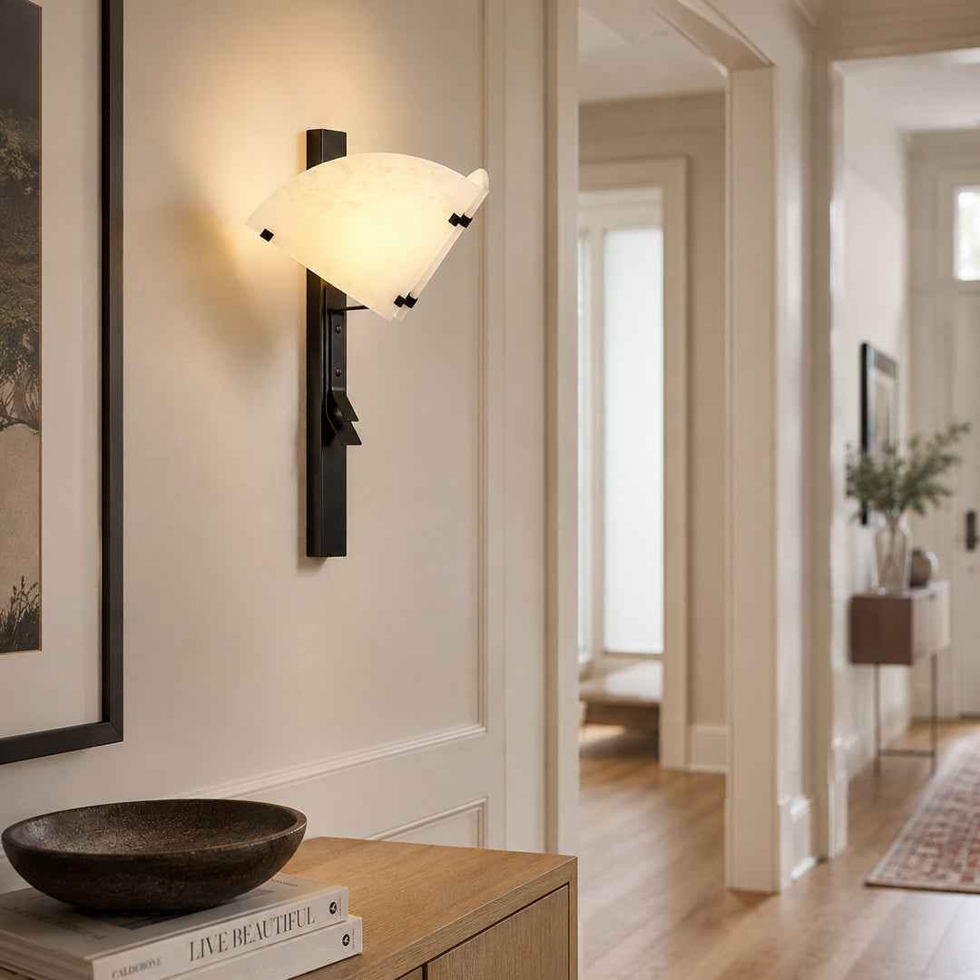 Arvona Alabaster Wall Lamp 5