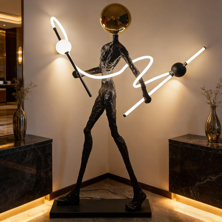 Astral Sculpture Floor Lamp 5