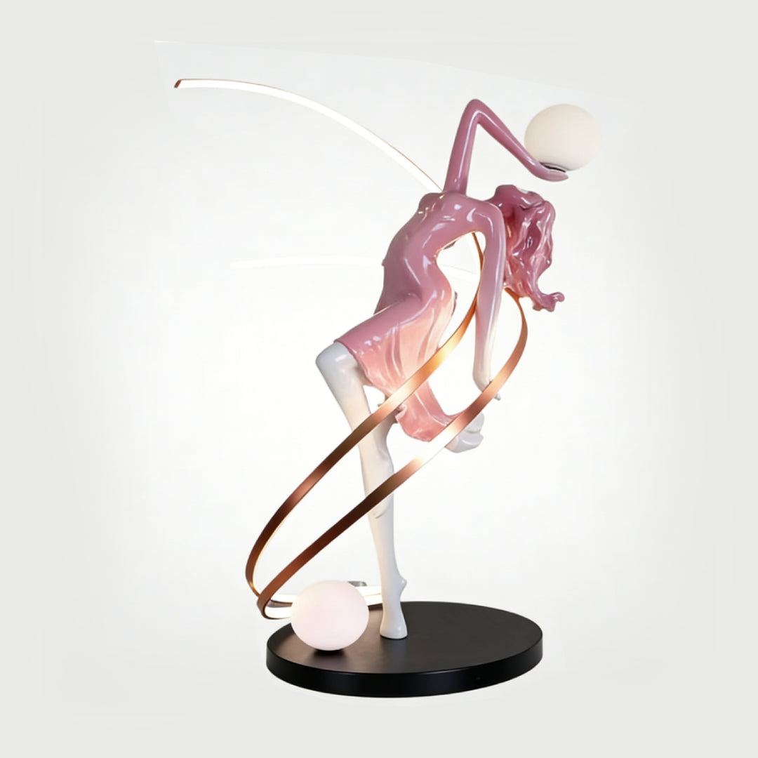 Aura Goddess Sculpture Floor Lamp 14