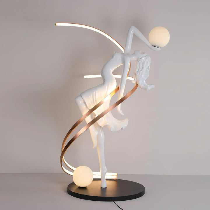 Aura Goddess Sculpture Floor Lamp 7