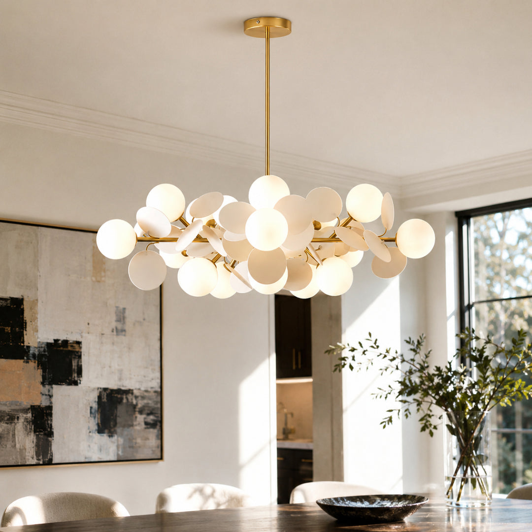 Aura Modern  Petal Chandelier 11