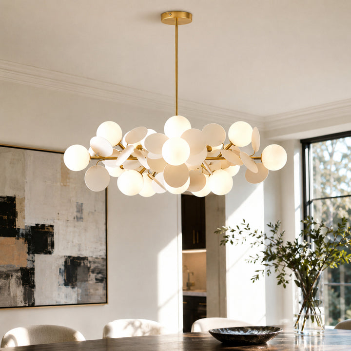 Aura Modern  Petal Chandelier 11
