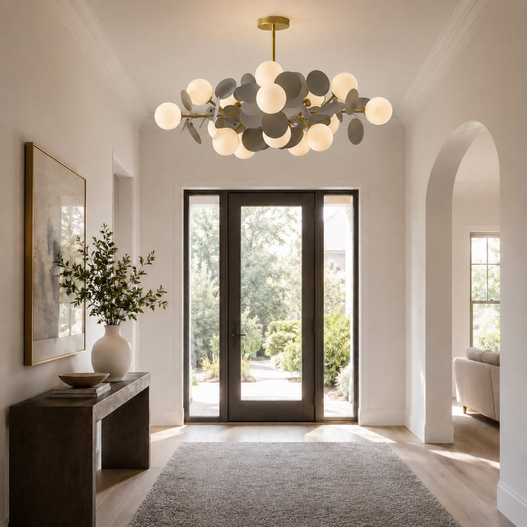 Aura Modern  Petal Chandelier 13