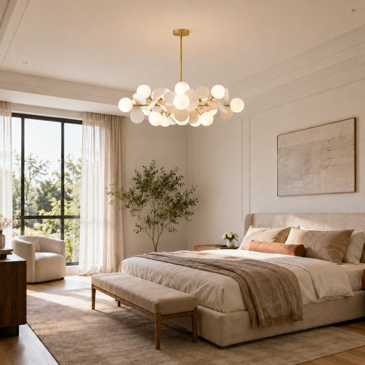 Aura Modern  Petal Chandelier 9