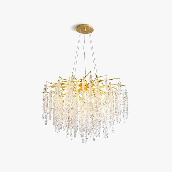 Aurelia Gold Willow Branch Chandelier 12