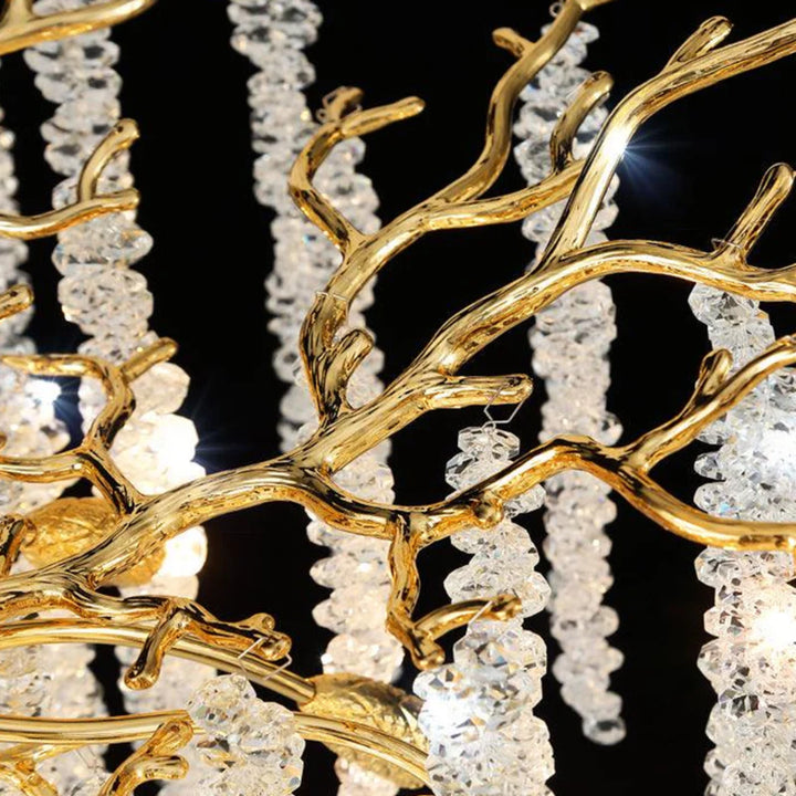 Aurelia Gold Willow Branch Chandelier 13