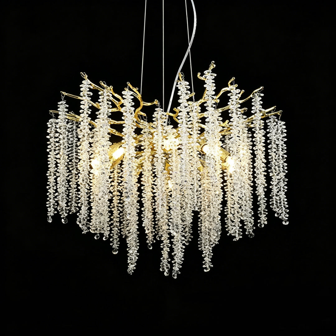 Aurelia Gold Willow Branch Chandelier 2