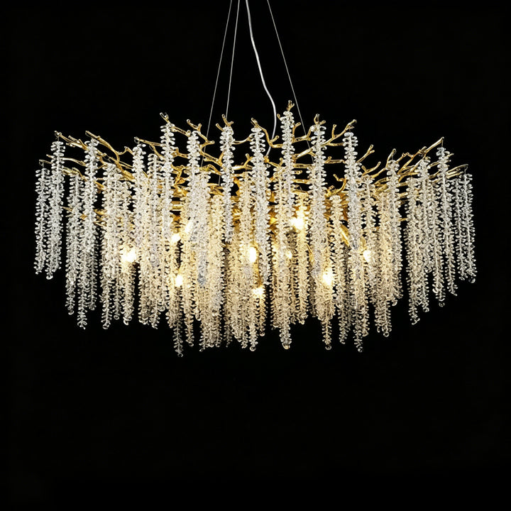 Aurelia Gold Willow Branch Chandelier 4