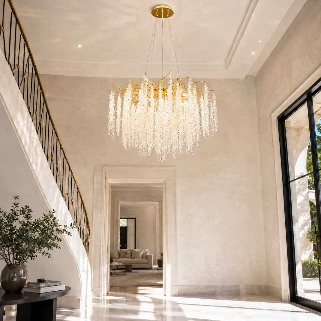 Aurelia Gold Willow Branch Chandelier 5