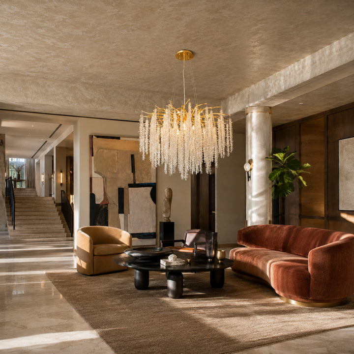 Aurelia Gold Willow Branch Chandelier 8