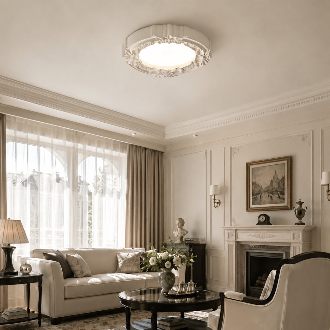 Aureline Carved Ceiling Lamp 11