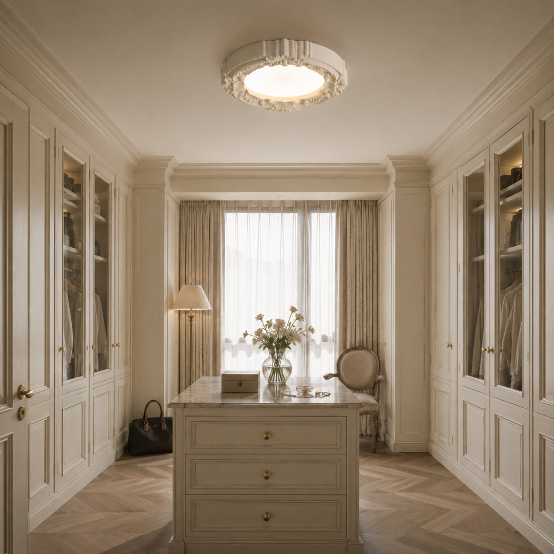 Aureline Carved Ceiling Lamp 6
