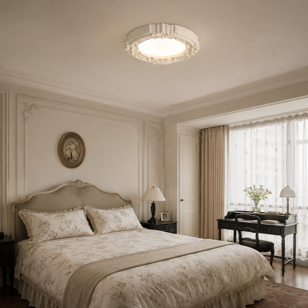Aureline Carved Ceiling Lamp 7