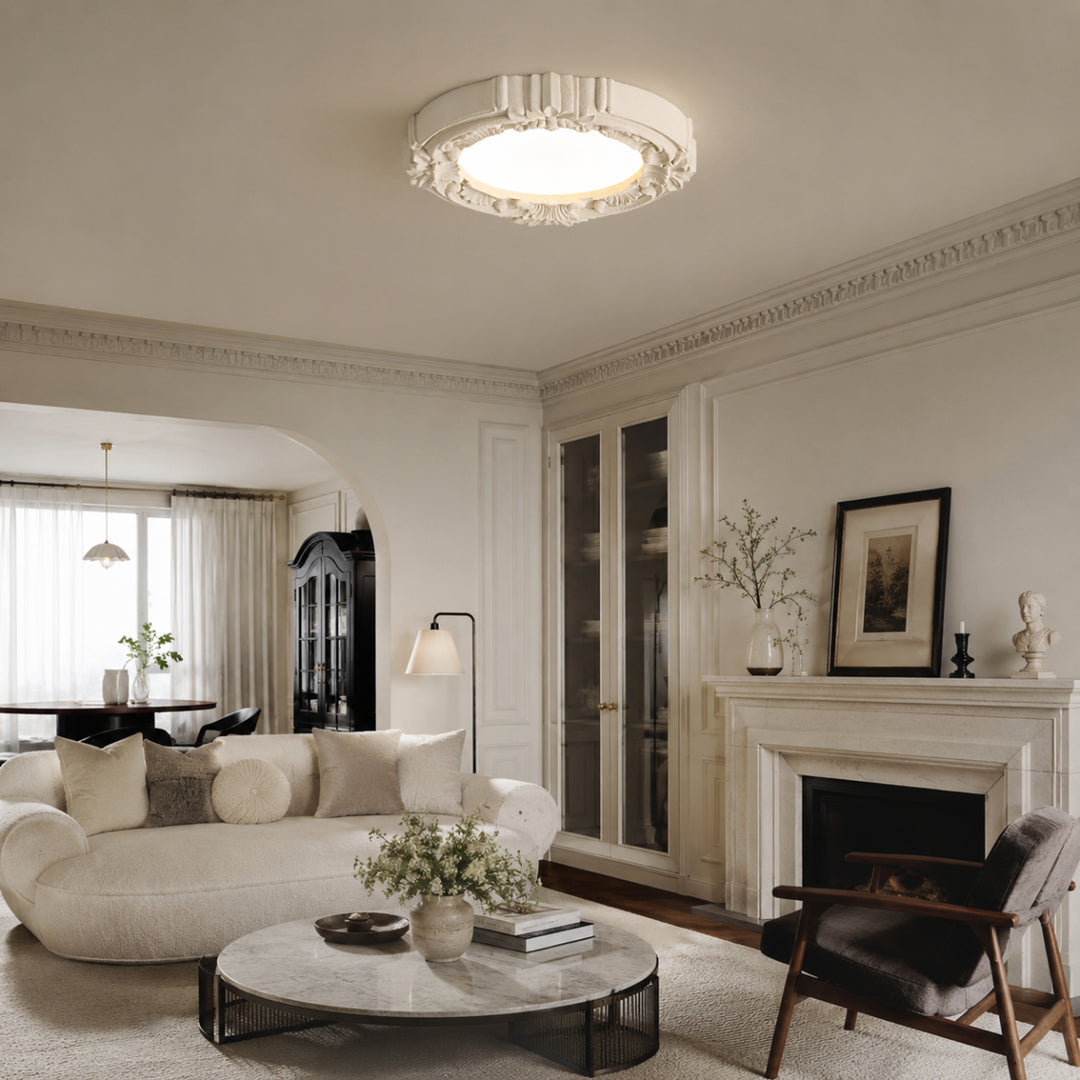 Aureline Carved Ceiling Lamp 8
